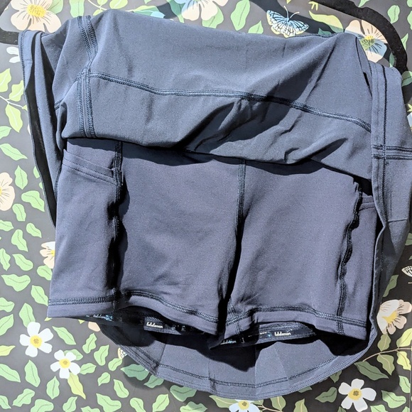 LULULEMON NAVY PACE RIVAL SKIRT *LONG - Picture 5 of 7